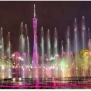 在广州，一定要去的免费的音乐喷泉
